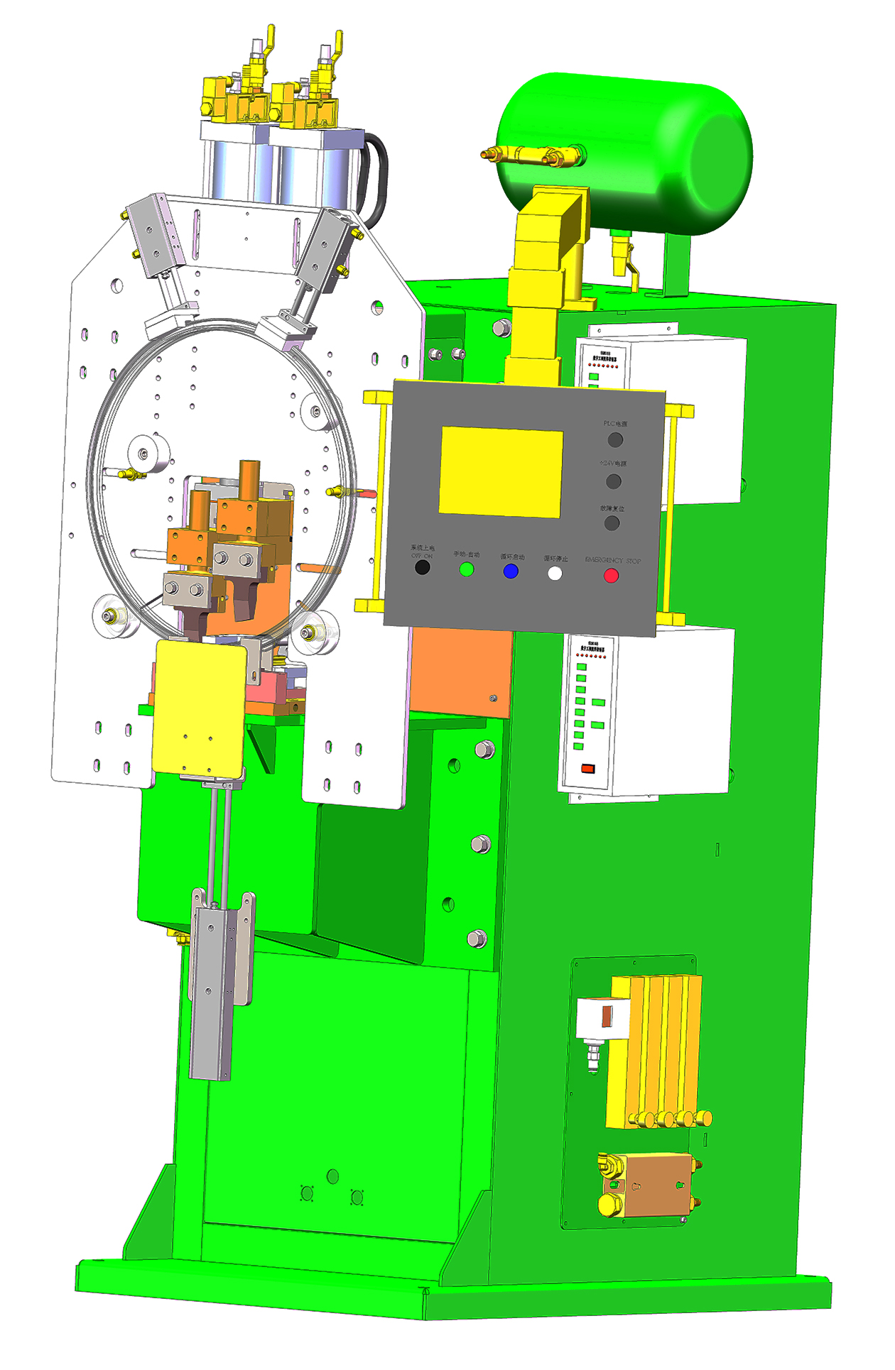 中頻桶箍半自動焊機(jī).
